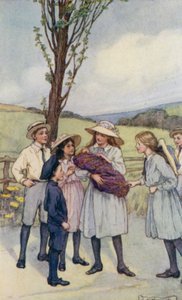 Scene fra The Slowcoach, af Edward Verrall Lucas